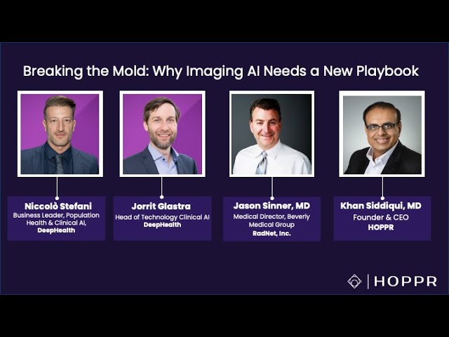 Breaking the Mold: Why Imaging Al Needs a New Playbook