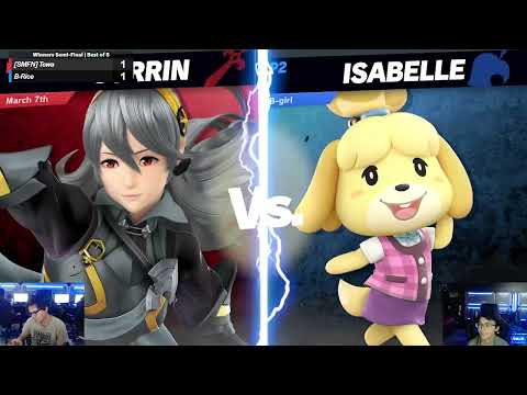 PURE Smash #114 Winners Finals - Towa (Corrin) vs. B-Rice (Isabelle)