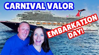 Embarking On The Carnival Valor: Let The Adventure Begin!