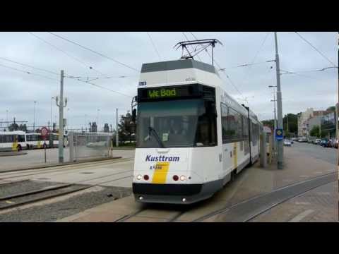 Kusttram 6036 naar Westende Bad