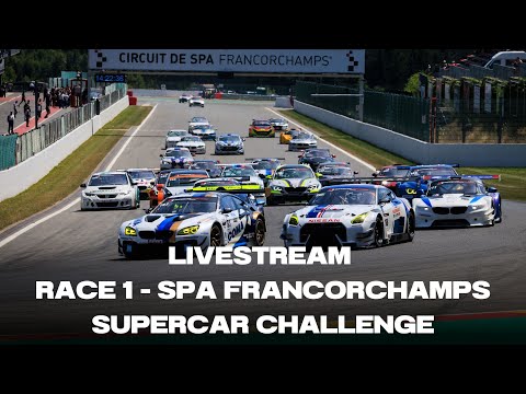 LIVESTREAM - Supercar Challenge Race 1 - Spa Francorchamps- 03/06/2023