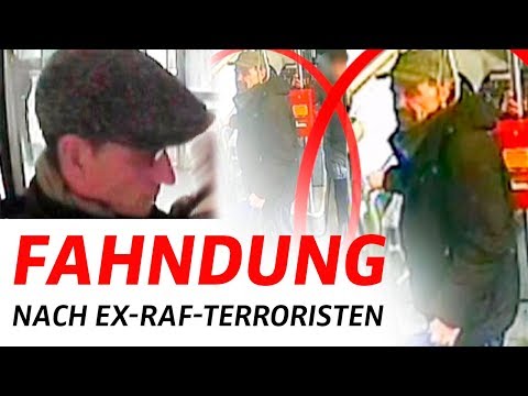 Fahndung nach Ex-RAF-Terroristen