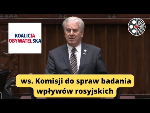 Cezary Grabarczyk: Ustawa i komisja to dowód bezradności państwa PiS