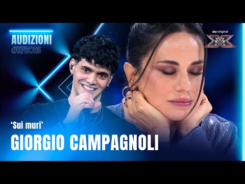 Giorgio Campagnoli | ‘Sui muri’ | Esibizione Audition | X Factor 2025