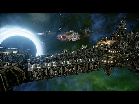 Space Marines (Dark Angels) vs Space Marines (Ultramarines)! Rank 97 - Battlefleet Gothic Armada