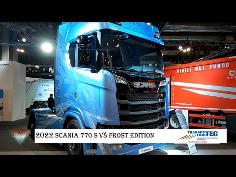 2022 Scania 770 S V8 Frost Edition Walkaround Transpotec Logitec 2022