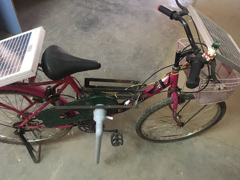 Multipurpose renewable energy based bicycle /Final EEE Project