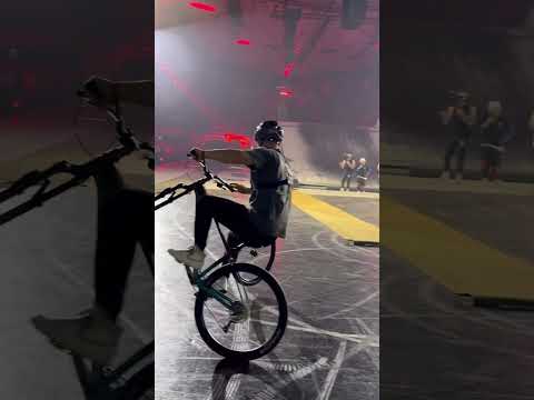 VIRAL WHEELIE TRICK AT MASTERS OF DIRT #Jake100 #MastersOfDirt #MarinBikes #Wheelie