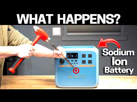 The Perfect Battery is Ridiculously Explosive (Sodium Ion Puncture Test)