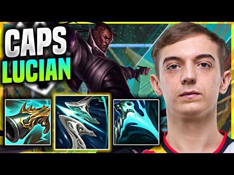 CAPS BRINGS BACK WITH LUCIAN! - G2 Caps Plays Lucian MID vs Pantheon! | Challenger TV