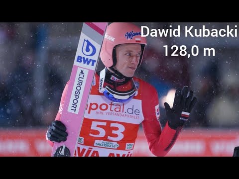 Dawid Kubacki 128,0 m (9.01.2021). Titisee Neustadt PŚ 2021