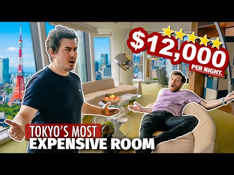 東京で最も高価なホテルの部屋（1泊12,000ドル）の内部｜Feat.@CDawgVA (Inside Tokyo's Most Expensive Hotel Room ($12,000/Night) | Feat. @CDawgVA)
