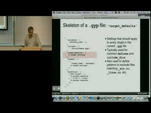 Intro to Building Chrome with GYP
