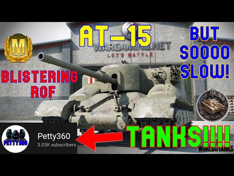 AT-15 Blistering Rate of Fire but So Slow! ll World of Tanks Console Modern Armour - Wot Console