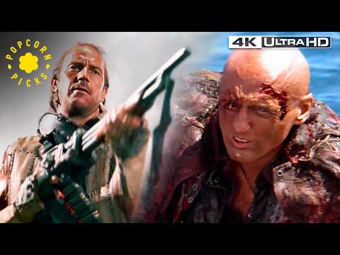 Fishman Defeats Deacon & Saves Enola (full climax) | Waterworld (1995)