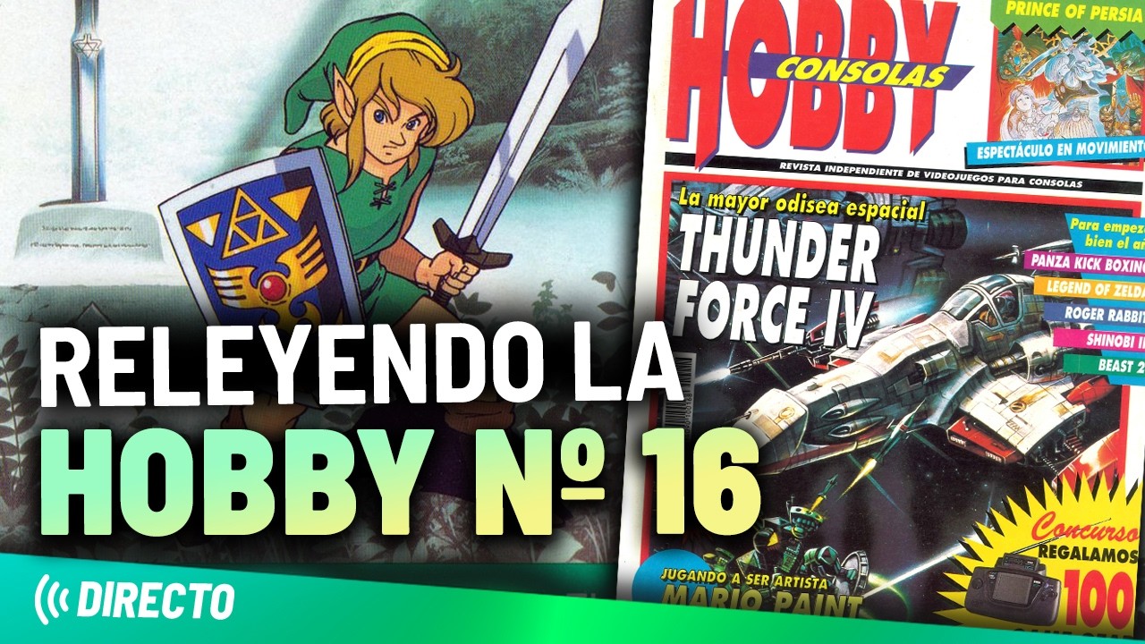La Hobby Consolas nº 16: Thunder Force 4, Zelda A Link to the Past... Juegazos de 1992