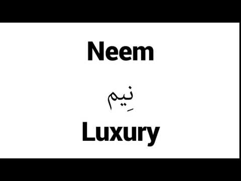How to Pronounce Neem! - Middle Eastern Names