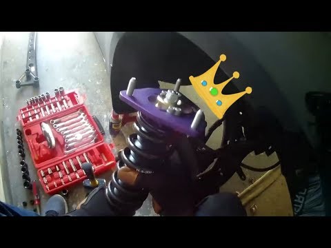 Project: SONATA upgrades (Part 2) Installing D2 PERFORMANCE COILOVERS (STRUTS)