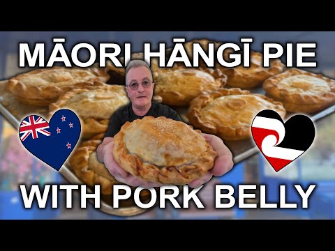 Māori Hāngī Pie with Pork Belly 🥰🥧🥧