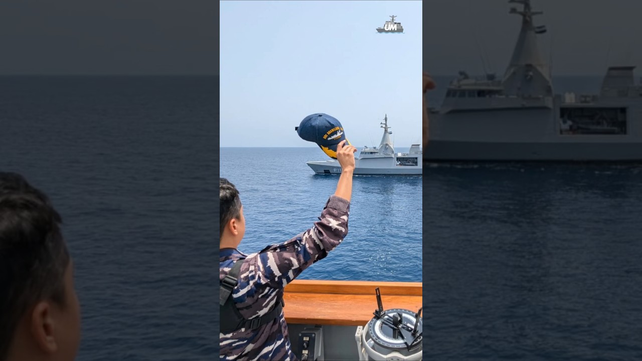 Adu Kuat KRI Brawijaya PPA vs Maharajalela Malaysia! #updatemiliter #tni #militerindonesia