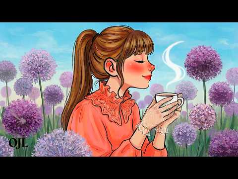 Cozy Spring Paris Café ☕ 1940s French Vintage Jazz for Study, Relax & Coffee Time