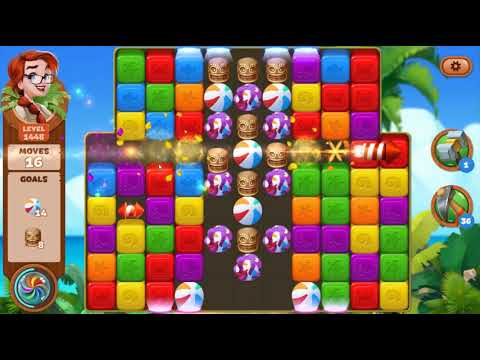 Lost Island Blast Adventure Level 1448 NO BOOSTERS - A S GAMING