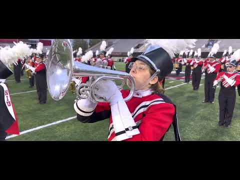 NIU Huskie Marching Band 2024 Halftime