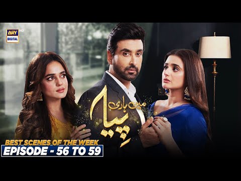 #MeinHariPiya Episode 56 To 59 | BEST SCENES | #HiraMani #SamiKhan #SumbulIqbal