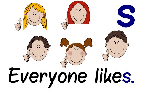 ♫ Is, am, are, verbs and S song for kids ♫