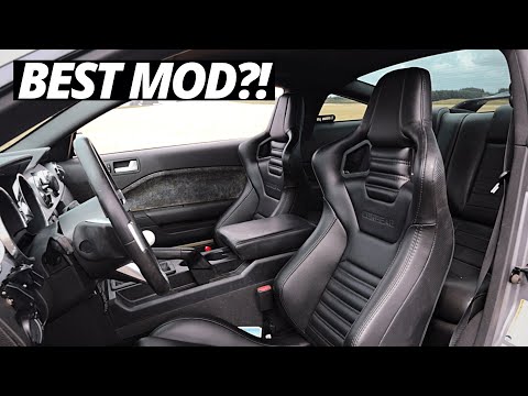 Installing Corbeau RRS Seats in the Mustang GT!
