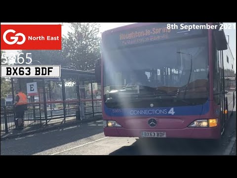 Go North East: 5365 on Route 4 | Mercedes Benz Citaro | (UK Bus Joyride #19)