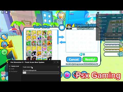 | PET SIMULATOR X SCRIPT TRADE SCAM AND MORE |