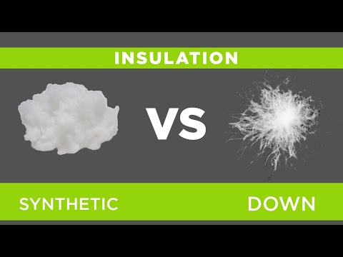 DOWN VS. SYNTHETIC- What's Best?