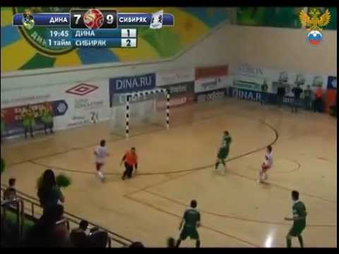 Dina 7x9 Sibiryak - Super Liga Russa de Futsal 2012/13 - rodada 18