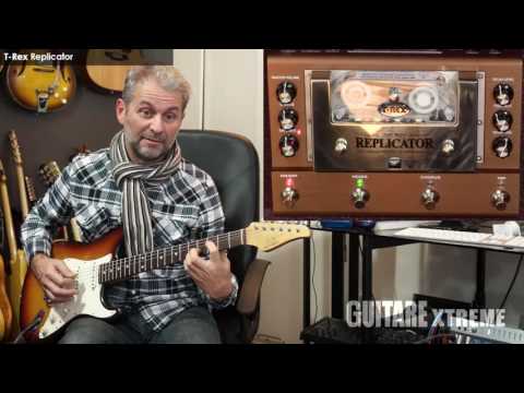 Guitare Xtreme Magazine - T-Rex Replicator - François Delfin & Régis Savigny