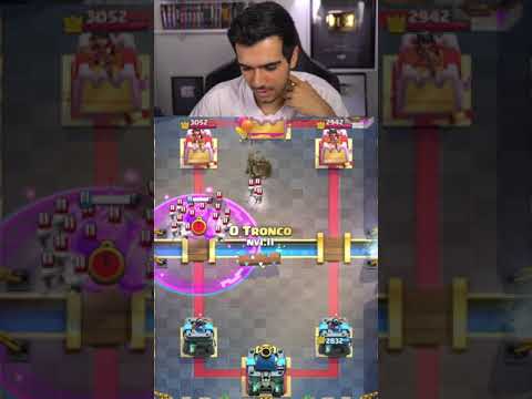 DANDO AULA DE DEFESA no CLASH ROYALE 😨🔝