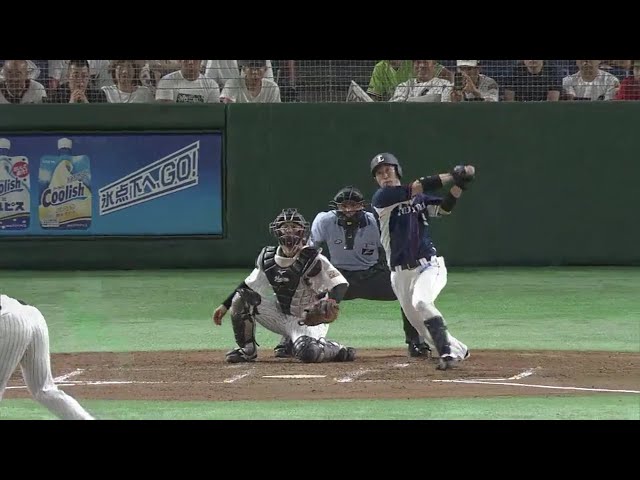 【4回表】ライオンズ・外崎のタイムリーヒットで点差を広げる!! 2018/8/21 M-L