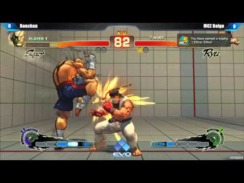 SSF4 AE EVO 2013 Bochan (SAGAT) vs MCZ  Daigo umehara (RYU)