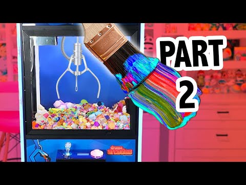 Painting on a Claw Machine (Pt.  2)