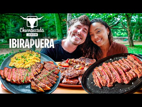 Nova Churrascaria Dentro do Parque Ibirapuera I Jardim Churrascada
