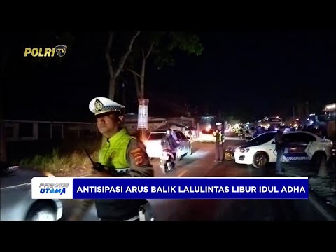 POLRES GARUT ANTISIPASI ARUS BALIK LIBUR PANJANG