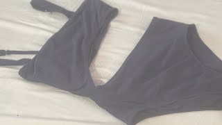 Shade & Shore Women's Ribbed Cut Out One Piece Swimsuit review