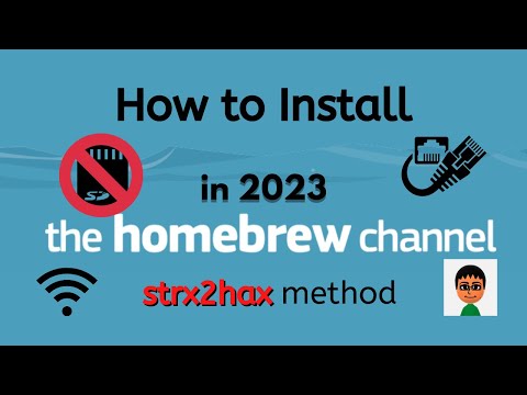 How to Install the Homebrew Channel in 2023: str2hax Method