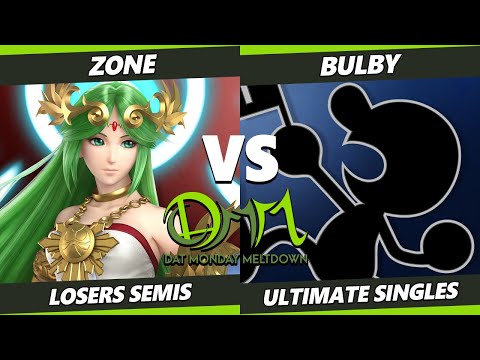 DAT Monday Meltdown 239 Losers Semis - Zone (Palutena) Vs. Bulby (Game & Watch) SSBU Ultimate Tourna