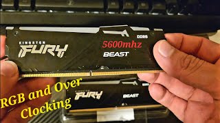 Kingston FURY Beast RGB DIMM Kit (DDR5-5600, CL40-40-40 32GB) video 1