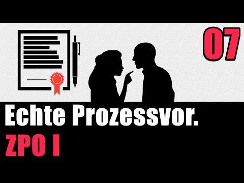 Actual procedural requirements - Code of Civil Procedure I 07