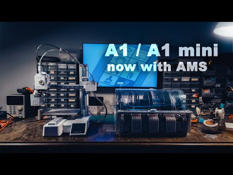 How to connect classic AMS and AMS 2 Pro to A1 / A1 mini