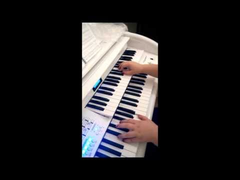 Orgão acordes Top Elegance Branco! Exaltação ao Deus Onipotente!