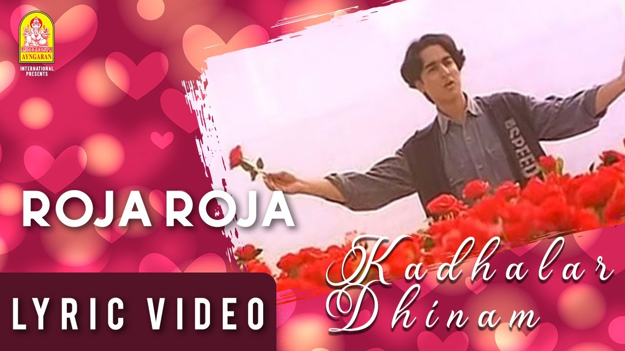 Roja Roja Song Lyrics | Kadhalar Dhinam |  P. Unnikrishnan