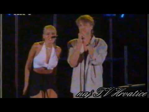 annamaria i davor tolja - dotakni me mislima / cro dance/ 90'